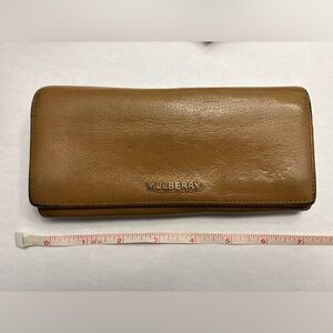 Mulberry Brown Leather Wallet